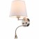 Bra Mantra Caicos, E27, LED, 2x20, 3W, 210lm, 3000k, 220x245x305 mm, silver color