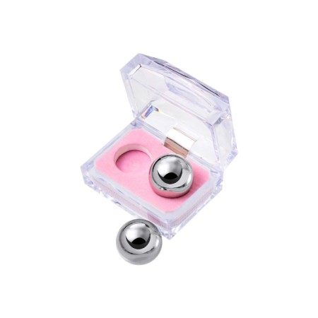 Vaginal balls Metal by toyfa, silver color, d = 2.5 cm-1