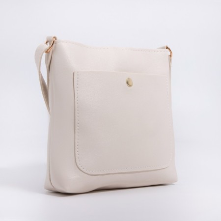 Cross-Bodi bag on magnet, milk color-2