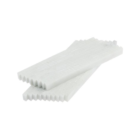 The little welder scrap, 125x12x5 mm, talc, for professional markup, 18 pcs.