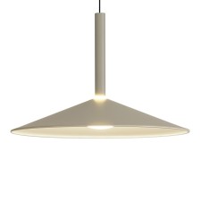 Suspended Mantra Calice, LED, 800LM, 3000K, 210 mm, gray color.