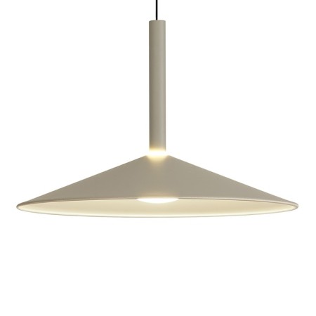 Suspended Mantra Calice, LED, 800LM, 3000K, 210 mm, gray color.