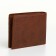 Pearl husband (538), 12*2*10 cm, 2 depth, d/maps, d/coins, without fasteners, brown