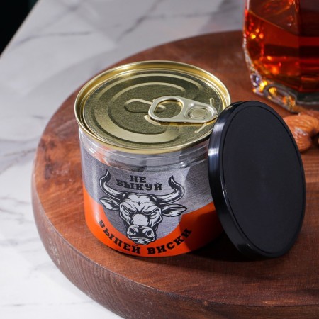 Sweet stones in the bank “Don’t be bull, drink whiskey”, 6 pcs