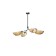 Suspension lamp Maytoni Mod225PL-04B, G9, 4x12 W, 975x532x648 mm, black