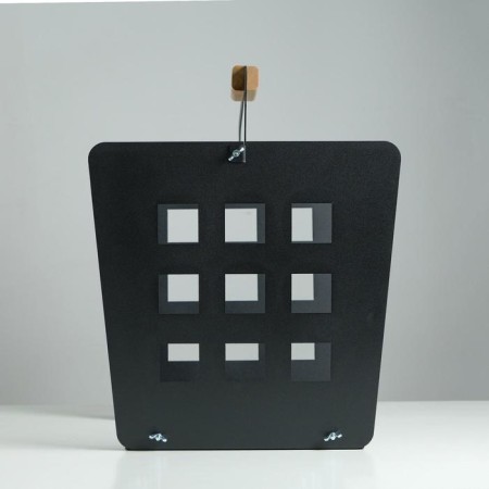 Steel wood 47 × 35 × 45 cm, with a handle-2