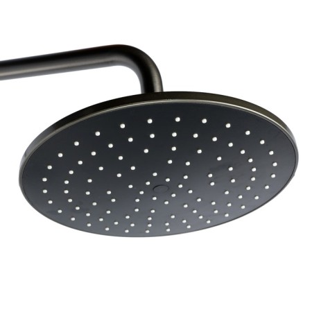The shower system Zein Z3865, mixer, pouring, tropical and hand watering can, brass, graphite-7