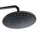 The shower system Zein Z3865, mixer, pouring, tropical and hand watering can, brass, graphite