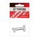 Door digit "1" tundra, plastic, chromium color, 1 pc.