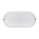 Luminer LED LED dust -proof oval IP65 12W 1000lm 6500K with microwave motion sensor