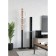 A floor lamp with a Boyal LED 2x9W shuttress