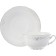 A cup with a saucer for constance broth, decor "Gray ornament, platinum layout"