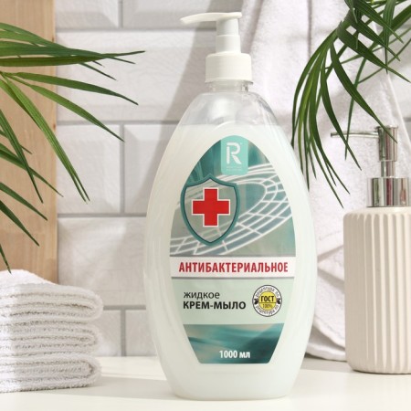 Antibacterial liquid cream-soap, 1 liter