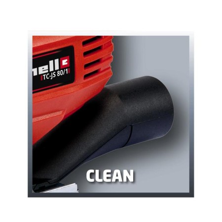 Lobzik Einhell TC-JS 80/1, 550 W, 1000-3000 move/min, 45 °, drank 80 mm, move 20 mm-2