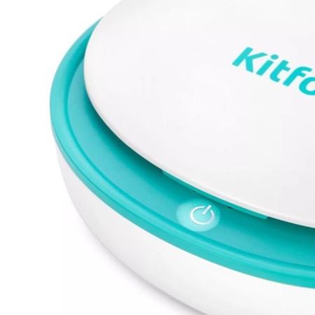 Ultrasound washing KitFort KT-6287, 10 W, 85 ml, 50x20x20 mm, blue and white-1