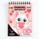 Grivistan notebook children's “Kitik”, 10 sheets, sheet of stickers, Stikhel, A6