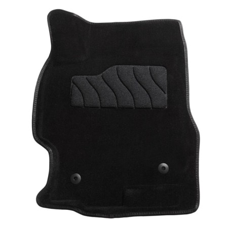 Pile rug for Mazda 6, 2008-2012, black-1