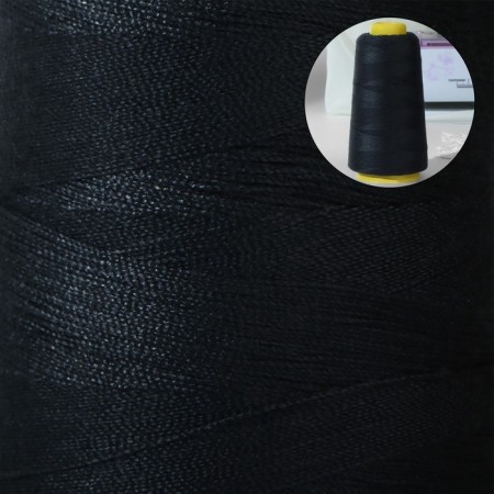 Threads 20/2, 3000 yard, dark gray color-1