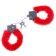 Handcuffs with fur, color mix