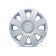 Autoprofi wheels on wheels, metallic, 14 ", 350 mm, set 4 pcs