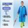 Children's raincoat "Machine", size L (120-130 cm)