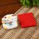 Souvenir Cote Piggy Code Ceramics "Maneki-Neko" h = 7.5 cm, white