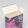 Folding box "Gift" with a purple bow, 16 x 23 x 7.5 cm