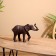 Souvenir "Elephant" aluminum 28x9x18 cm