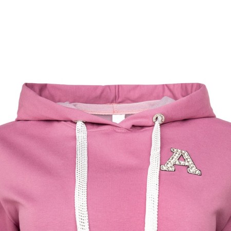 Women's costume (sweatshirt/trousers) Charlotte, dry rose, size 48-8