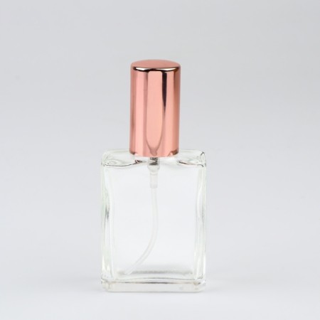 Perfume bottle, with a spray, 15 ml, color pink gold-8