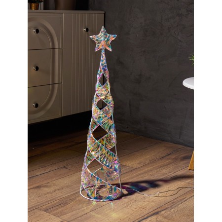 Figure Light Frosty "Christmas tree", 80x20x20, 300 LED, 220V, glow warm white-1