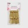 Automatic lock for metal zippers, No. 5, 10 pcs, the color of the gold