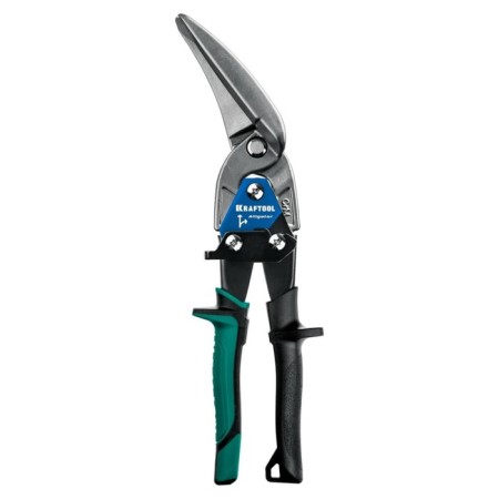 Scissors Kraftool Alligator, on metal, right cut, reinforced, with removal, 280 mm