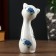 Souvenir ceramics "Pussy" (set 2 pcs) 13x4 cm