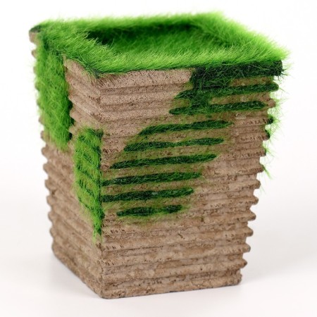 The base for the decor "Mountain for flowers" is 8x6.5x6.5 cm-1