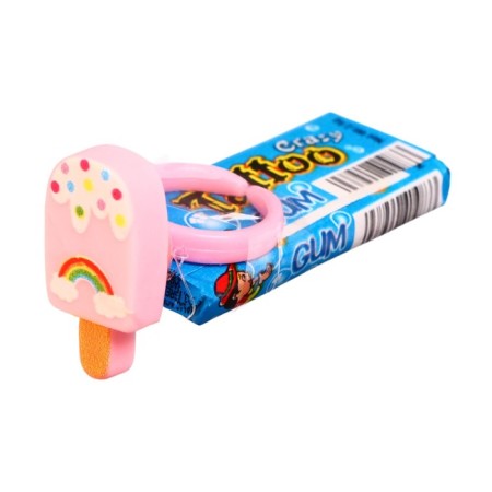 Chewing gum "Crazy Tattoo" with a ringlet, 2.6 g * 36pcs-14