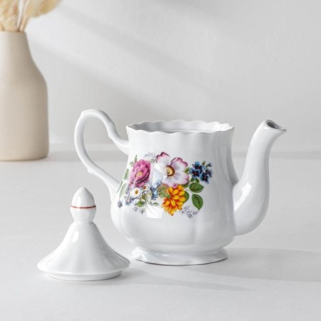 Set of tableware "Bouquet of flowers", 34 items-7