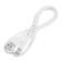 Hoco X25, microUSB - USB, 2 A, 1 m, PVC braid, white