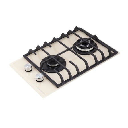 Hlect surface Maunfeld EGHG.32.63CBG/G, gas, 2 burners, beige-10