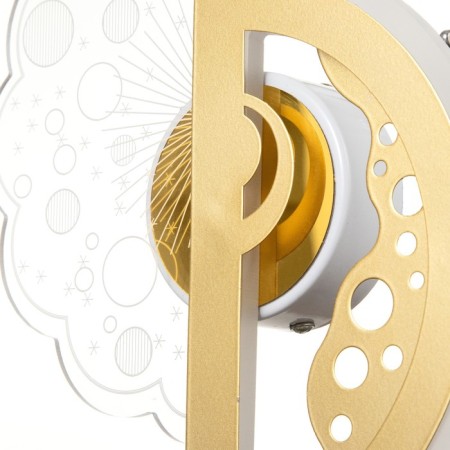 Bra "Seldo 1" LED 20W 4000k gold 25x20x3.5 cm-4