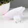 Nightlight 4 diode "fish" 220V mix 7.5x9x2 cm Risalux