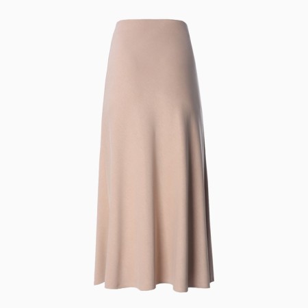 Women's skirt, beige color, size 46 (m)-6