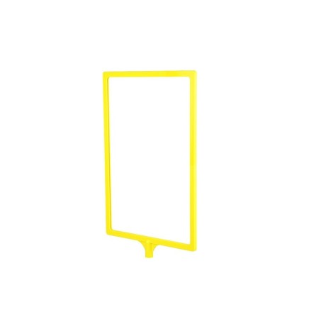 Frame with an integrated T-holder PFT-A4, yellow color-1