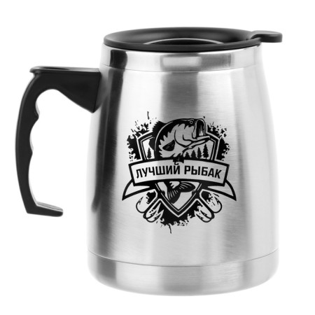 Thermal circle, 500 ml, Camping "Best Fisherman", retains heat 2 hours, 13 x 13.5 cm-1