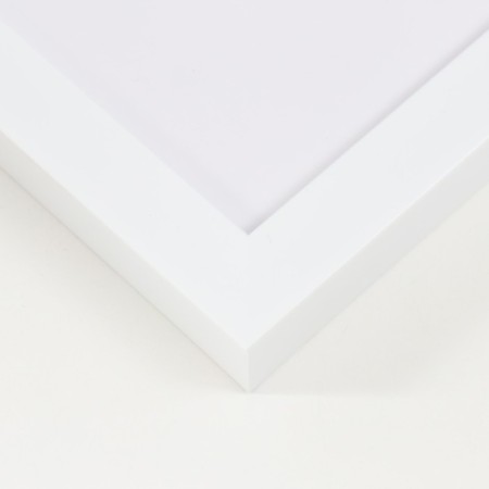Photo frame Plastic "Mira" 25x25 cm, 641861-11, white (plastic screen)-1