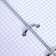 Notebook on rings, 160 sheets in the panda cage, solid cover, glossy lamination, with a change of block