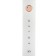Electric toothbrush Luazon LP-002, vibration, 31000 DV/min, 4 nozzles, batteries, white