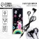 The headphones wired in the box, “unicorn - light sound”, vacuum, black