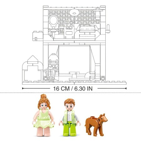 Designer Pink Dream "Country House", 244 details-3