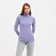 Women's turtleneck Minaku: Basic Line, lilac color, size 44